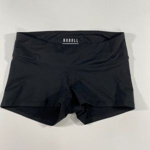 Black NoBull Mid-Rise 2" Shorts
